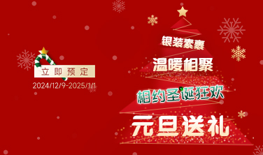 銀裝素裹，溫暖相聚！相約圣誕狂歡，元旦送禮樂翻天！